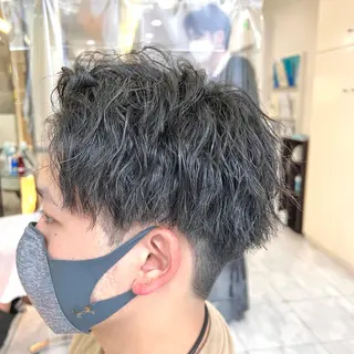 パーマ メンズ アグヘアーシータ所属・🤩メンズカット/ パーマ山本🤩のヘアスタイル