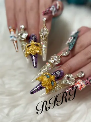 ネイル riri オーナーのネイルデザイン