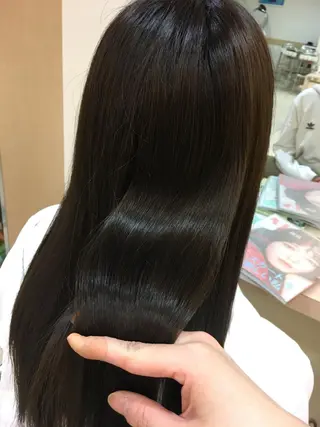 ロング 🌟ROUGE 🧸おびつななみのヘアスタイル