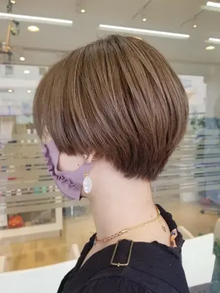 ショート Ash瀬谷 長嶋零のヘアスタイル
