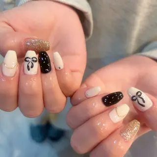ミディアム Teddy🧸Nail Eyebrow SALON所属・Teddy🧸 _MIZUKIのマツエク・マツパデザイン
