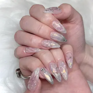 ネイル moca  心斎橋店所属・moca心斎橋店 Aina🐈‍⬛🤍のネイルデザイン