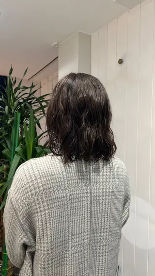 ミディアム パーマ ☆ 透明感カラー HARUKA ☆のヘアスタイル