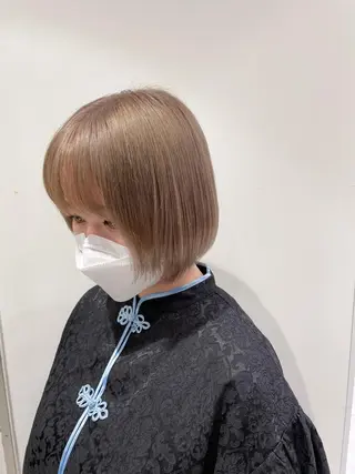 ミディアム カラー mahalo hair design所属・ハイトーン特化 川井優汰のヘアスタイル