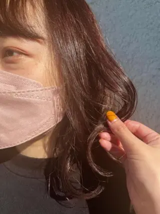 カラー カノエ大濠店／カラー AZUのヘアスタイル