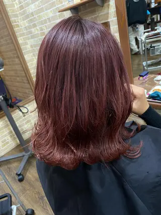 ミディアム 透明感カラー🫧✨ 副店長 藤本彩果のヘアスタイル