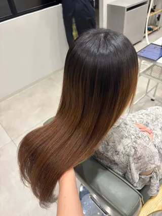 ロング カラー N°number/ 愛実のヘアスタイル