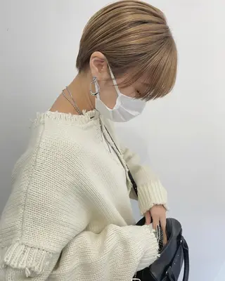 ショート CHIC表参道所属・京都/メンズカット/ レディース/yukiのヘアスタイル