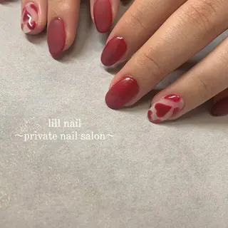 ミディアム pllia beautyのネイルデザイン