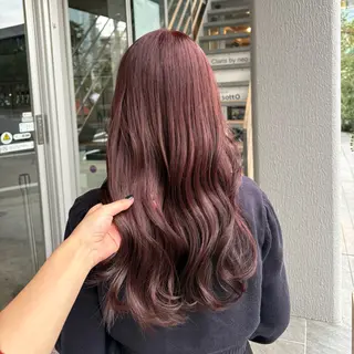 ロング 西村 清花のヘアスタイル