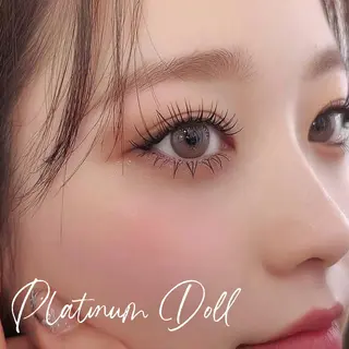 マツエク・マツパ ✨platinum doll✨のマツエク・マツパデザイン