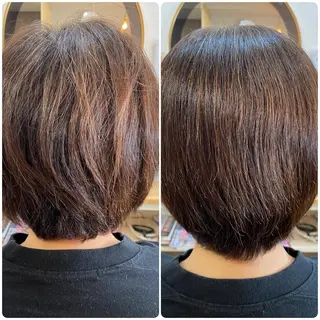 ミディアム ノムラ理美容室所属・野村 知美のヘアスタイル