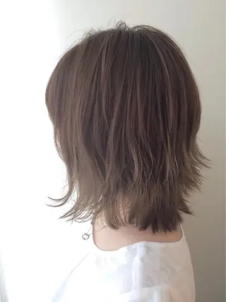 ショート カラー パーマ×ウルフカット koya☆のヘアスタイル