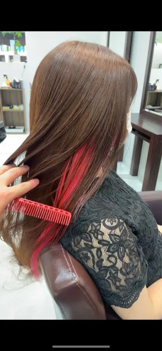 ロング カラー TAYA千葉そごう店所属・【千葉駅南口歩1分】 MAKAのヘアスタイル