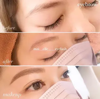 マツエク・マツパ アイブロウ frill eye beauty by ELLE所属・ふわ眉✴︎うぶ眉 🌸maiの眉毛・アイブロウイメージ