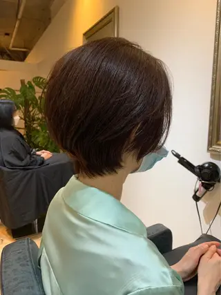 ショート kazuya 縮毛矯正髪質改善✨✨のヘアスタイル