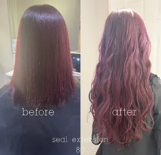 ロング カラー パーマ ヘアアレンジ キッズ RIYA❤︎ Aujuaソムリエのヘアスタイル