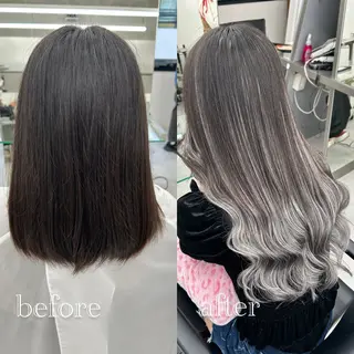 ハイトーン👱‍♀️ エクステ/彩花のヘアスタイル