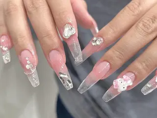 ネイル na🎀🎀na ちゅるちゅるのネイルデザイン