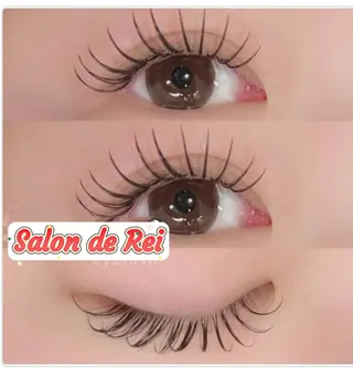 マツエク・マツパ salon de Reiのマツエク・マツパデザイン