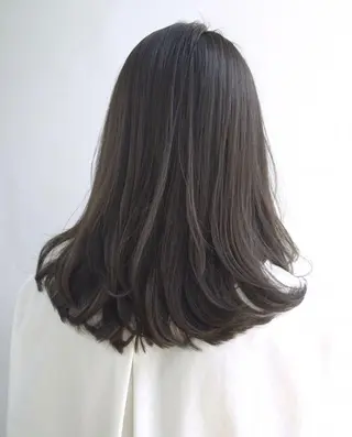 ミディアム カラー 髪質改善縮毛矯正 リピートNo.1米倉のヘアスタイル