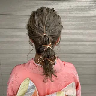 ヘアアレンジ 髪質改善/ハイライト /🌈瀧澤夕花のヘアスタイル