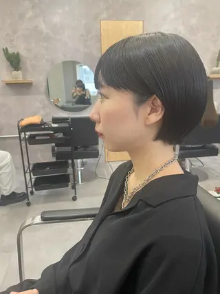 ショート yui/ layer cutのヘアスタイル