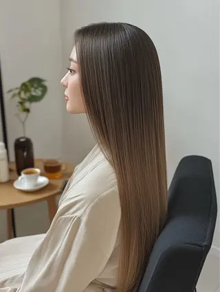 ロング MANA / 心斎橋 /ヘッドスパのヘアスタイル