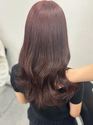 セミロング カラー 🎀愛されgirly ヘア🫧Ayakaのヘアスタイル