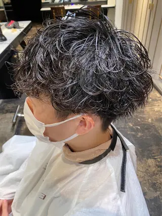 メンズ 🌈縮毛矯正.カラー しゅんすけ🌈のヘアスタイル