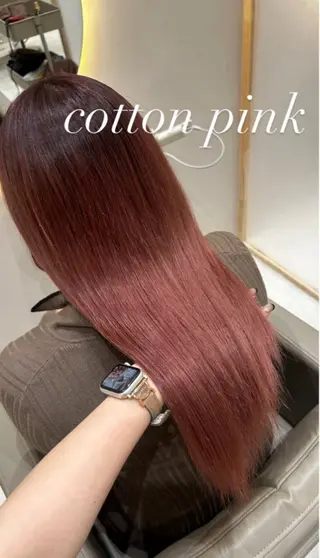 ロング カラー 🫧赤み消しカラー nanami🫧のヘアスタイル