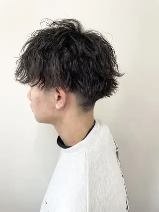 ショート メンズ Olu所属・坂口 飛夢のヘアスタイル
