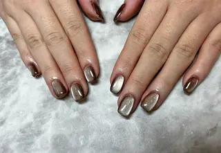 ネイル ネイルリボン 受付スタッフのマツエク・マツパデザイン