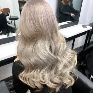 ロング カラー 梅田/韓国ヘア/ エクステ🤖ヒナのヘアスタイル