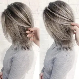 ミディアム カラー OTAKU HAIR STUDIO所属・shin✨今月注目✨ スタイリスト（急募）のヘアスタイル