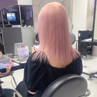 ロング ハイトーン×エクステ 💞くるみのヘアスタイル