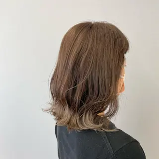 ミディアム カラー piLLon/ RYUKAのヘアスタイル