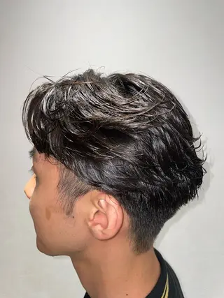 ショート パーマ メンズ saga kokiのヘアスタイル