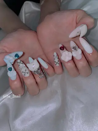 ネイル NAIL and EYELASH ALPHA.所属・ALPHA. 姫繇のネイルデザイン