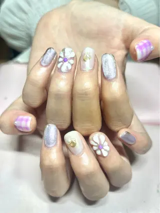 ネイル candy nail所属・早川 理沙のネイルデザイン