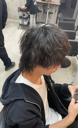 ミディアム EXCIA表参道所属・Nozomu/地毛風 ストレート/縮毛矯正のヘアスタイル