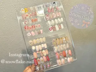 ネイル Snow flake 🫧YUKIのネイルデザイン