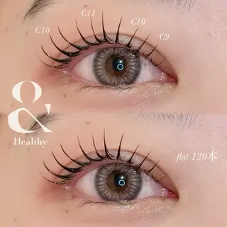 マツエク・マツパ H eyelash 吉祥寺店所属・nico/束感まつ毛 /アンドヘルシーのマツエク・マツパデザイン