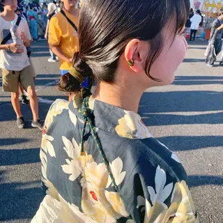 aoi /パーマ /まるみショートのヘアスタイル