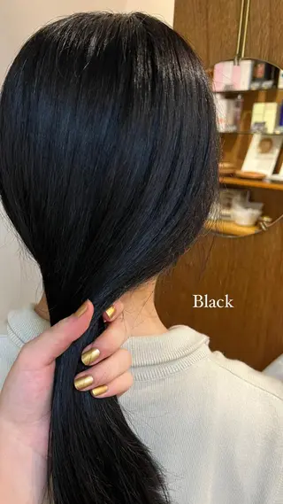 ロング カラー 鈴木 三保のヘアスタイル