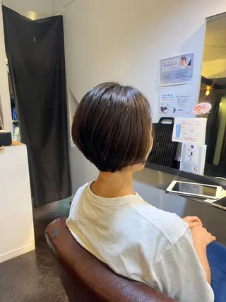 ショート 髪質改善livLim所属・髪質改善 芝井千晶のヘアスタイル