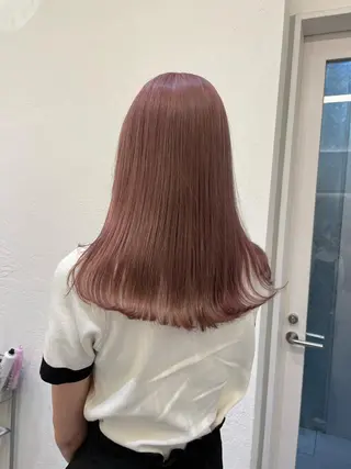 ロング カラー ヘアアレンジ 🍃柔らかヘアー田中 瑞希🍃のヘアスタイル