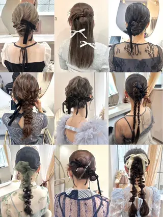 ヘアアレンジ Mila hinaのヘアスタイル
