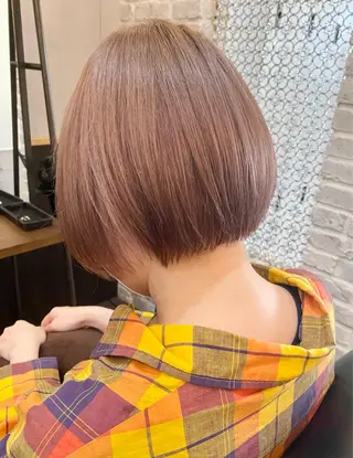 ショート 💖透明感カラー HAYATO💖のヘアスタイル