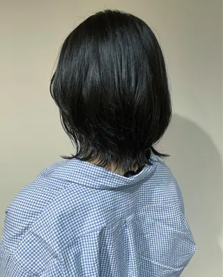 ミディアム カラー chiharu ボブ/レイヤーのヘアスタイル